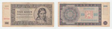 1000 Koruna 1945