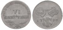 VI Krejcar 1799 H