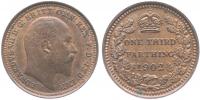1/3 Farthing 1902