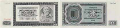 1000 Koruna 1942 - 1.vyd.- série C