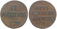 II Pfennig 1761