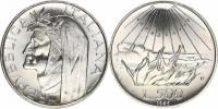500 Lire 1965 R - Dante            KM 100   Ag 835   11