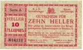 10 Halier (1915-1918) perf.