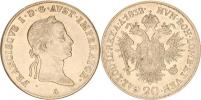 20 kr. 1832 A - var.: tečka mezi A a datací u horní nožičky čísl. 1