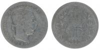1 Koruna 1897 b.zn.
