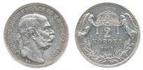 2 Koruna 1914 KB     "R"_nep. rys.