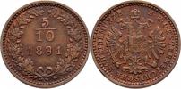 5/10 Krejcaru 1891