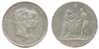 Dvouzlatník 1854 A - svatební_dr.rys.
