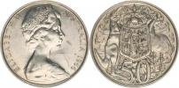 50 Cents 1966 - klokan Emu        KM 67     Ag 800   13