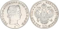 10 kr. 1845 A            "R"