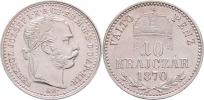 10 Krejcar 1870 KB - krátký opis