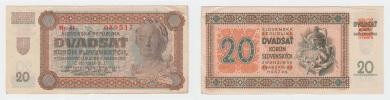 20 Koruna 1942