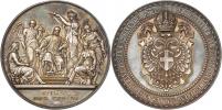 Jauner - město Vídeň na 25.výročí vlády 1873 - císař