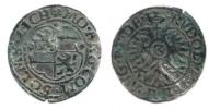 3 kr. b.l. - s tit. Rudolfa II.       Sa 2329/1150 var. markantně