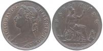 1 Farthing 1882 H