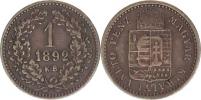 1 kr. 1892 KB        "R"