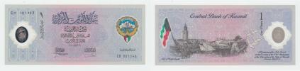 1 Dinar 2003 - plast - sběratelská emise - 10.výročí