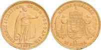 10 Koruna 1903 KB (3.382g)