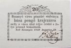 Rožňava (Rozsmyó) - 20 Krejcar 29.8.1849