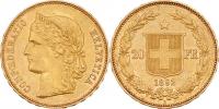 20 Frank 1892 B