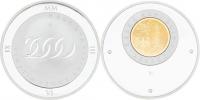 2000 Koruna 2000 - mileniová ražba s hologramem