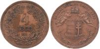 4 Krejcar 1868 KB