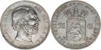 2 1/2 Gulden 1872       KM 82      Ag 945  25 g_dr. rys.