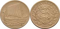 Koruna 1934 - vikingská loď