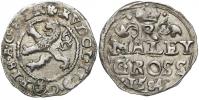 Malý groš 1584 K. Hora - Šatný. HN-3, opis 7a (.D.G - R.I.)