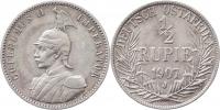 1/2 Rupie 1907 J