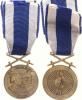 Československá vojenská medaile "Za Zásluhy"  bronz - londýnské