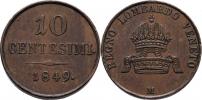 10 Centesimi 1849 M - větší typ