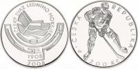 200 Kč 2008 - Český svaz ledního hokeje orig. etue
