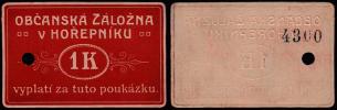 Hořepník - Záložna