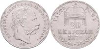 20 Krejcar 1872 KB - krátký opis