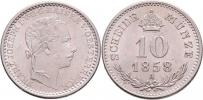 10 Krejcar 1858 A