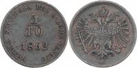 5/10 Soldo 1862 B