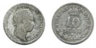 10 kr. 1862 V          "RR"
