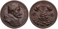 Medaile 1687, Innocenz XI. (1676-1689). Boj vojsk proti Turkům v Uhersku