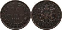 10 Stotinki 1881