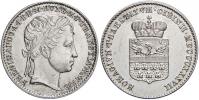 Holdování v Sedmihradsku v Sibini 1837. Malý Ag žeton 18 mm. Novák-V/XVIII/E3b. n. škr.