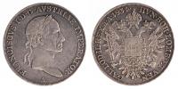 František II.1792-1835 1/2tolar 1834A N.61