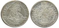 Leopold I. 1657 - 1705 1/2tolar 1698KB Nech 1114