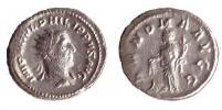 Antoninian. L: hlava s paprskovou korunou