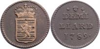 1/2 Liard 1789 - Brusel pro Lucembursko