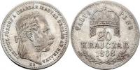 20 Krejcar 1868 KB - krátký opis