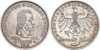 5 Marka 1955 F - Fr.Schiller