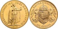 100 Koruna 1908 KB - novoražba
