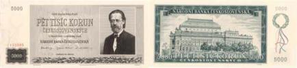 5000 Koruna 1945