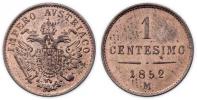 Centesimo 1852 M - menší typ